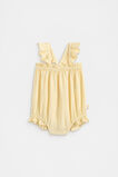 Gingham Frill Romper  Daisy  hi-res