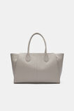 Softly Structured Leather Tote  Slate  hi-res