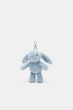 Bunny Bag Charm  Grey  hi-res
