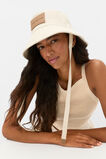 Textured Fabric Bucket Hat  Toffee  hi-res