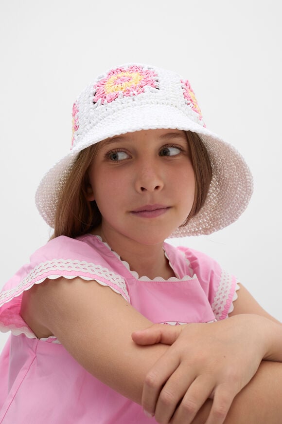 Daisy Straw Hat  Vintage Cream  hi-res