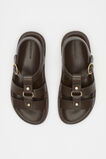 Callie Caged Sandal  Chocolate  hi-res
