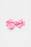 Gold Trim Bow Head Band  Candy Pink  hi-res