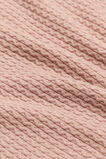 Cable Knit Blanket  Blush Pink  hi-res