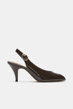 Emery Peep Toe Heel  Chocolate  hi-res