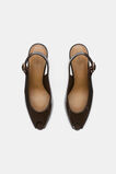 Emery Peep Toe Heel  Chocolate  hi-res