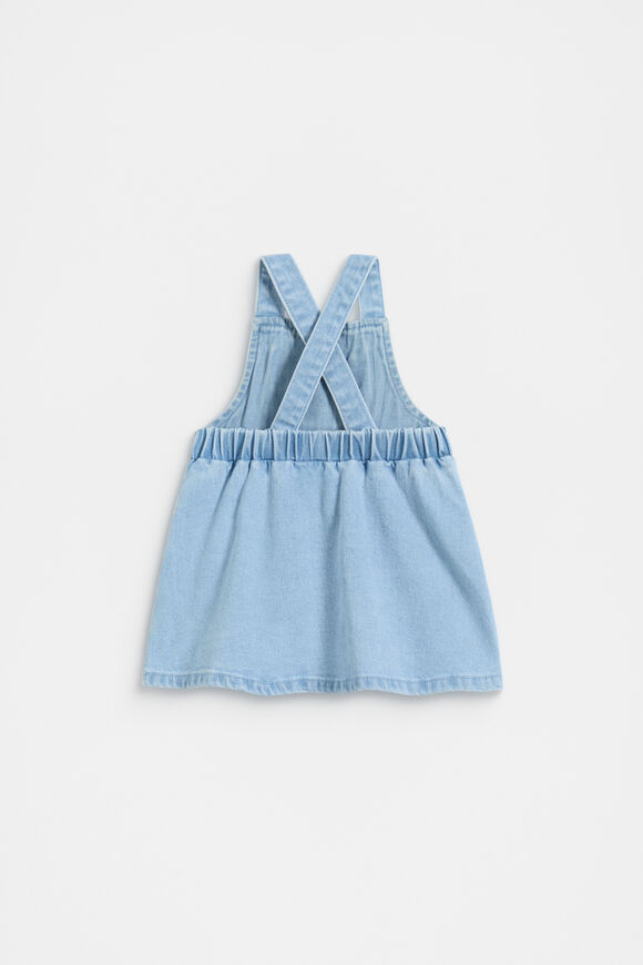 Core Logo Pinafore  Light Wash  hi-res