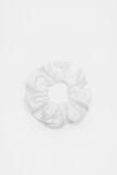 Linen Scrunchie  Whisper White  hi-res