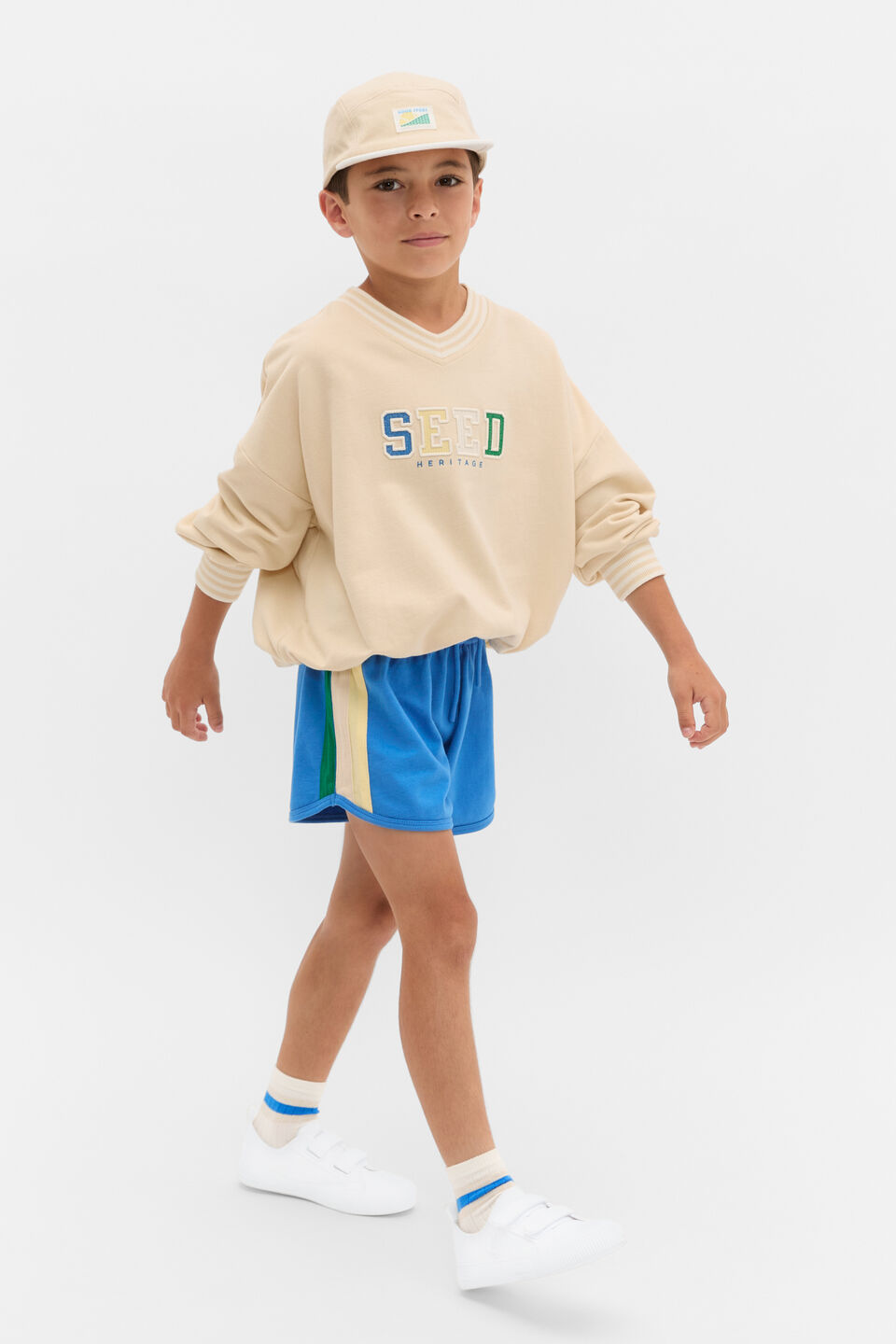 Runner Short  Captain Blue