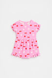 Cherry Heart Romper  Candy Pink  hi-res