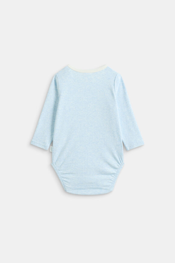 Felt Bunny Bodysuit  Blue Marle  hi-res