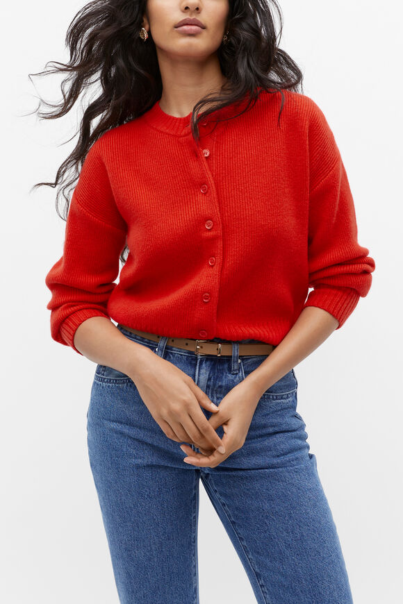 Celeste Narrow Leather Belt  Caramel  hi-res