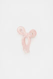 Bow Claw Clip  Pale Candy Pink  hi-res