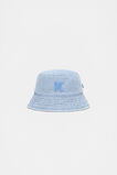 Blue Mini Initial Bucket Hat  K  hi-res