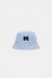 Blue Mini Initial Bucket Hat  M  hi-res