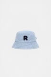 Blue Mini Initial Bucket Hat  R  hi-res