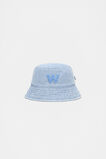Blue Mini Initial Bucket Hat  W  hi-res