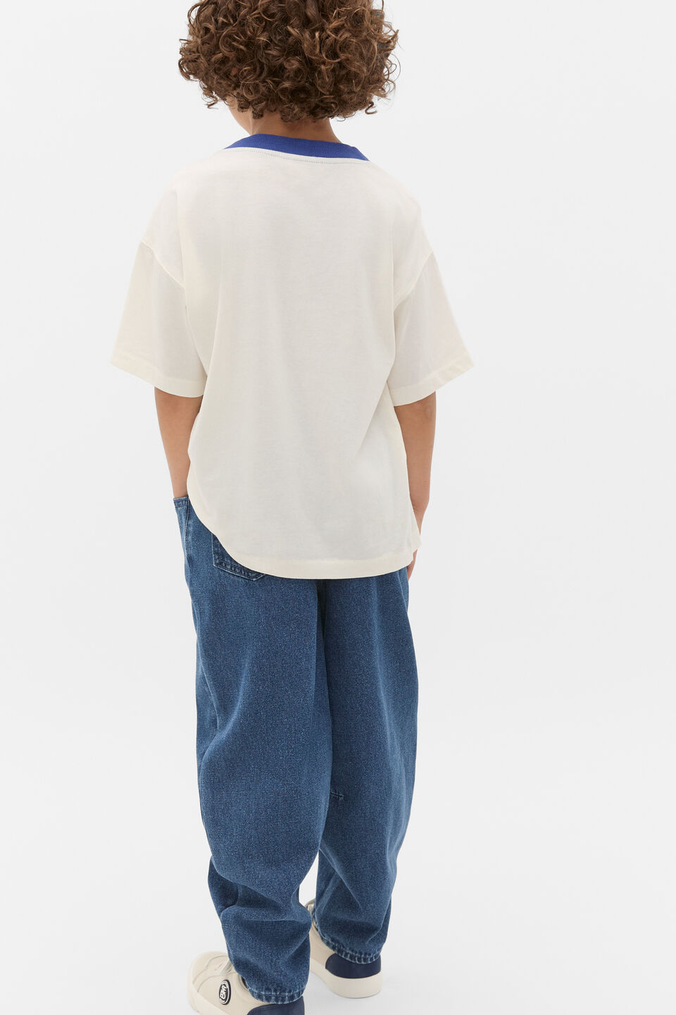 Relaxed Graphic Tee  Classic Cream