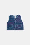 Tulip Denim Vest  Indigo  hi-res