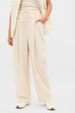 Textured Barrel Pant  Coconut Cream  hi-res