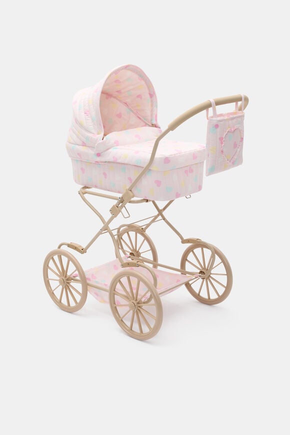 Heart Vintage Pram  Multi  hi-res