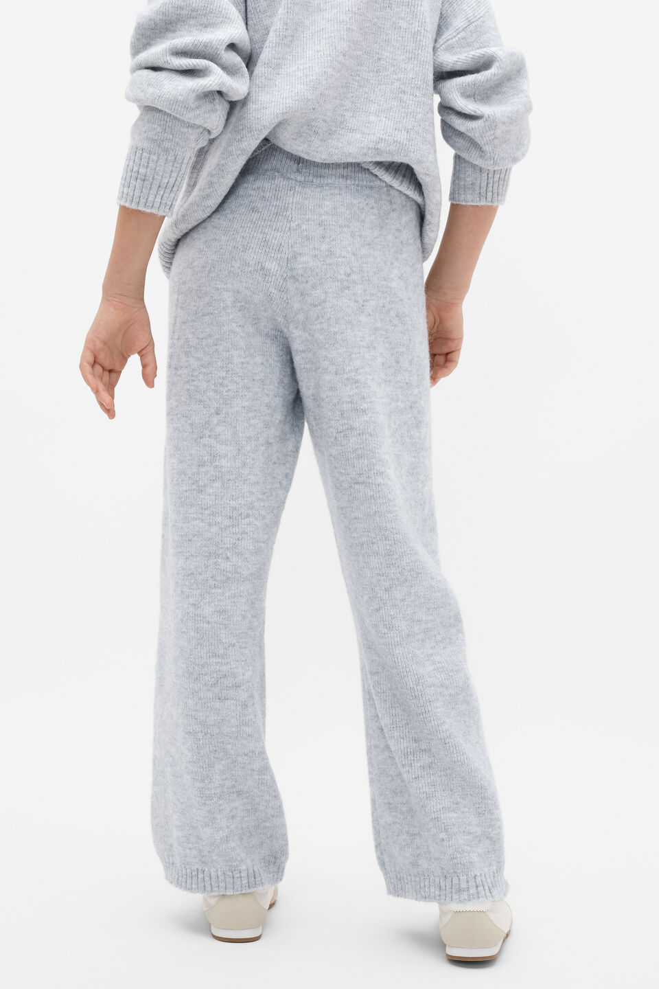 Ribbed Knit Pant  Cloud Grey Marle