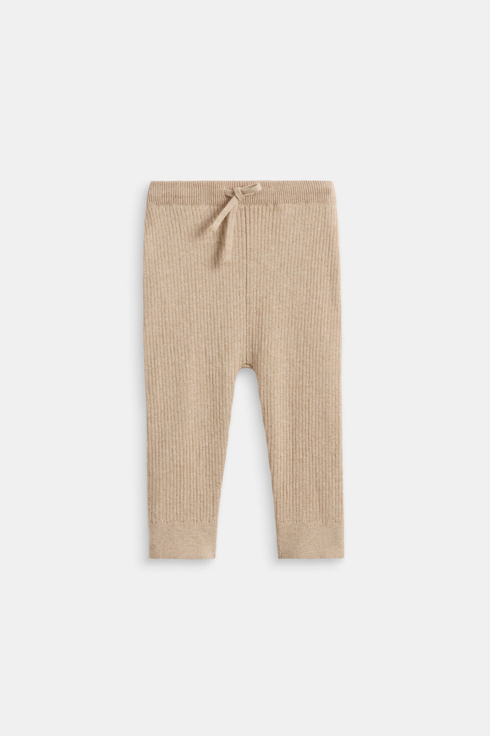 Rib Knit Pant  Nutmeg Marle