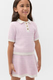 Stripe Knit Polo  Orchid Stripe  hi-res