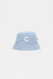 Blue Mini Initial Bucket Hat  C  hi-res