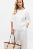 Core Linen Tee  Whisper White  hi-res