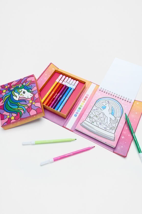 Colour by Numbers Unicorn Dreaming  Multi  hi-res