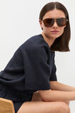 Amanda Aviator Sunglasses  Dark Tort  hi-res