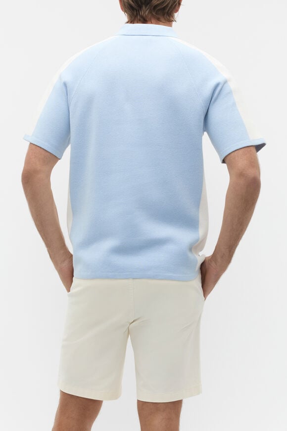 Colourblock Trophy Polo  Skyway  hi-res