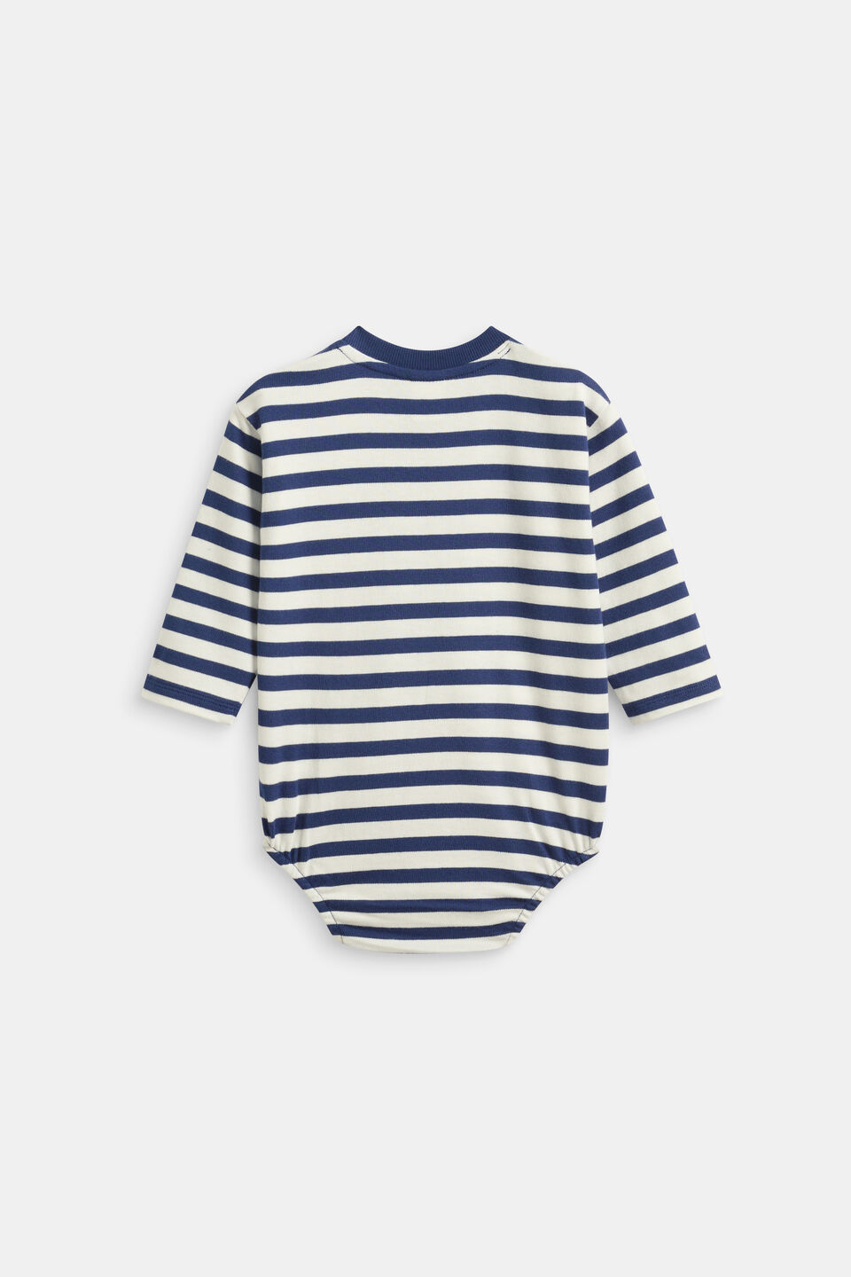 Core Stripe Rugby Bodysuit  French Navy
