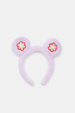 Fur Glitter Flower Ears  Orchid  hi-res