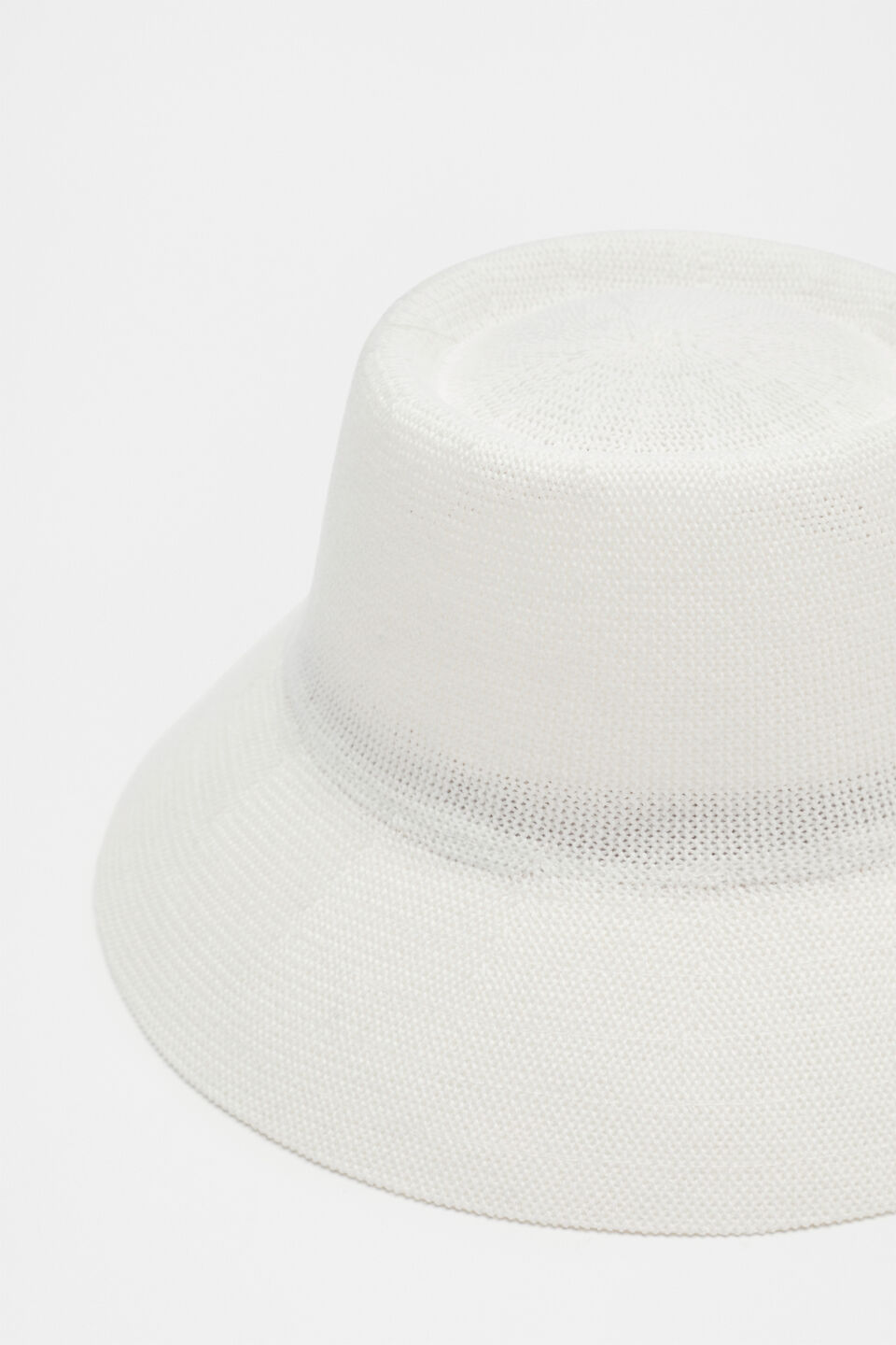 Knitted Bucket Hat  Cream