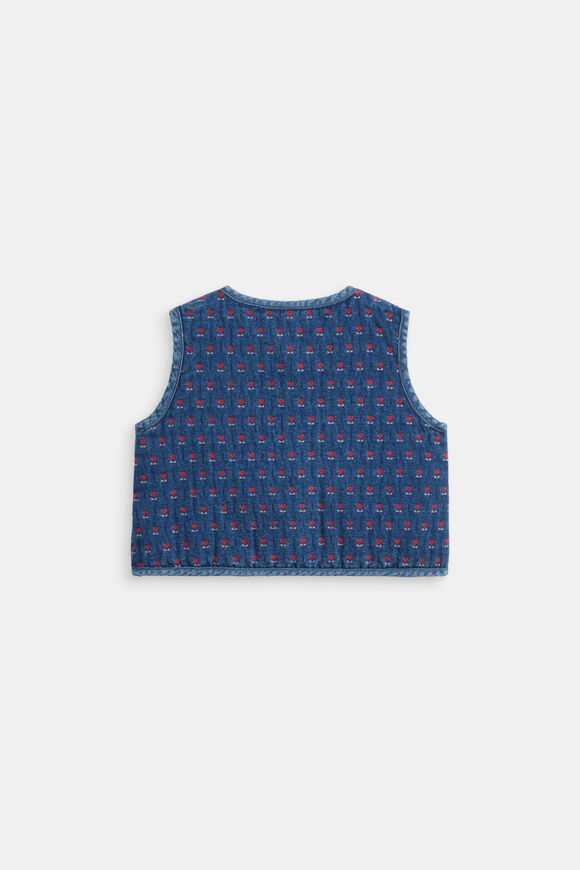 Tulip Denim Vest  Indigo  hi-res