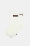 Teen Assorted 3 Pack Sock  Chocolate  hi-res