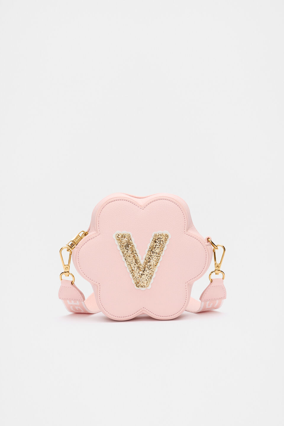 Flower Initial Bag  V