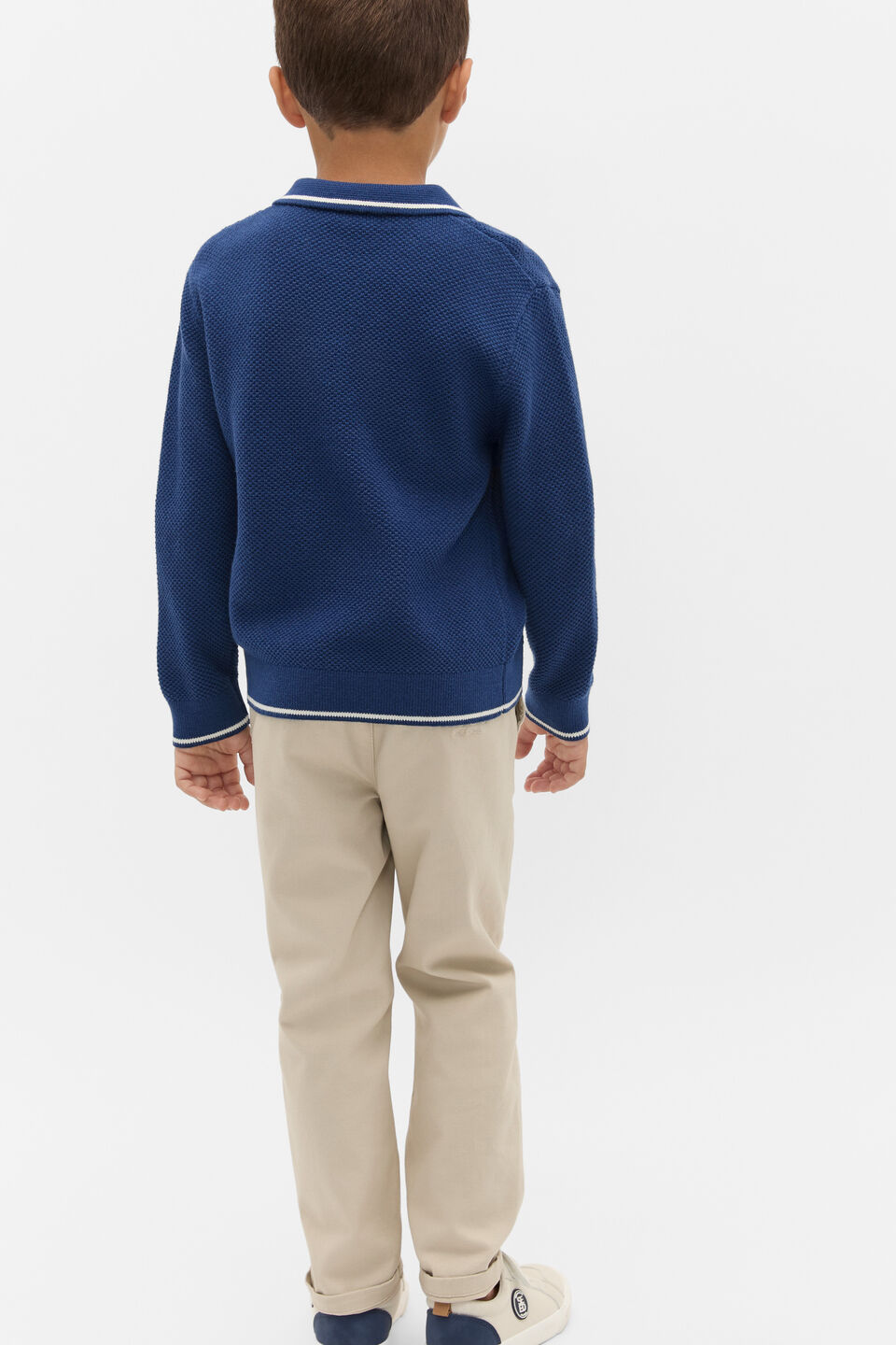 Essential Knit Polo  French Navy