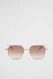 Bridget Metal Sunglasses  Gold  hi-res