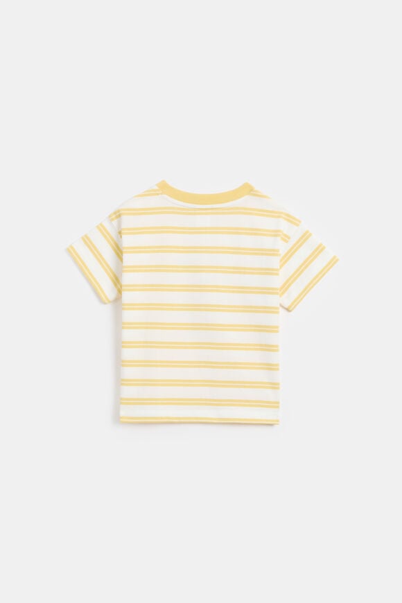 Stripe Western Tee  Pale Banana  hi-res