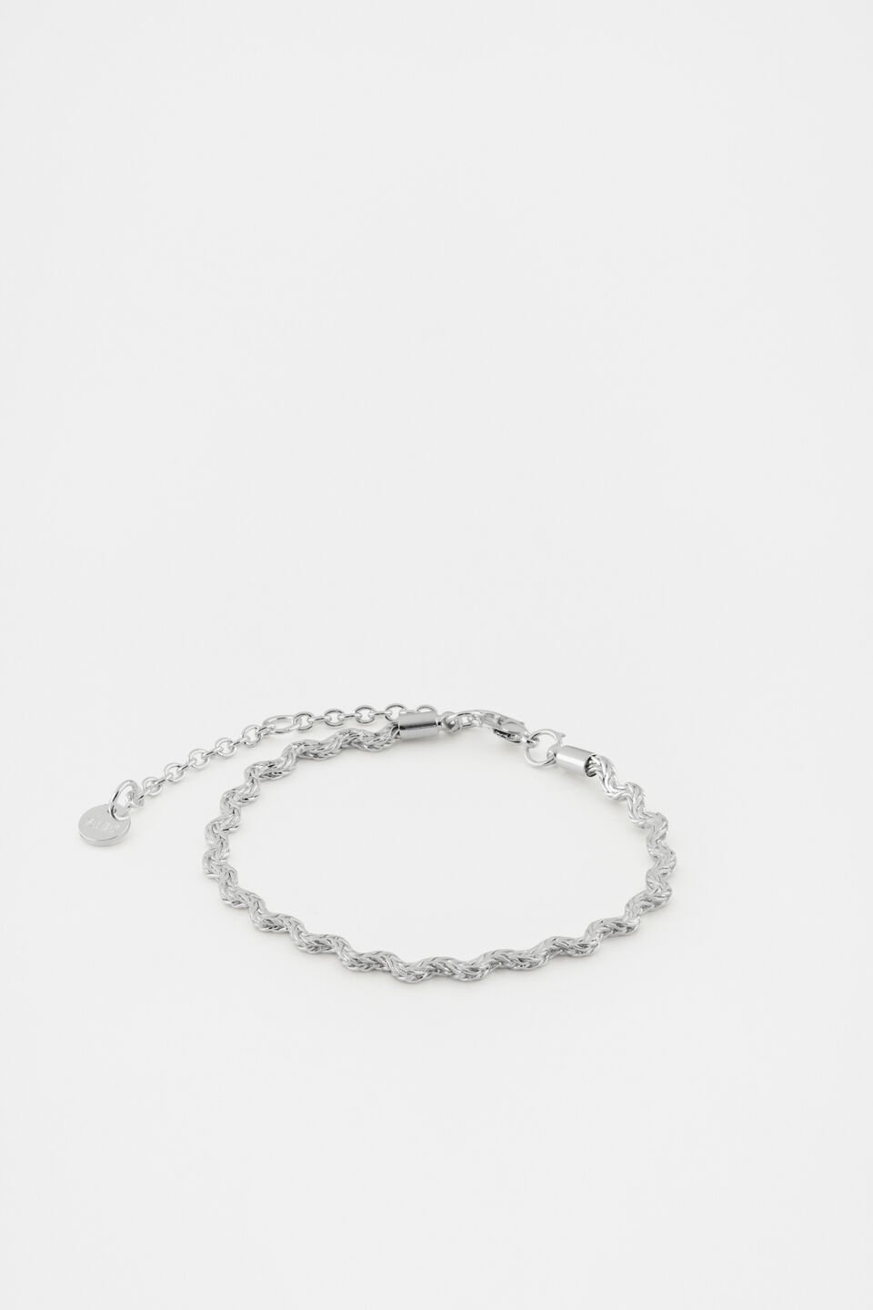 Ripples Chain Bracelet  Silver