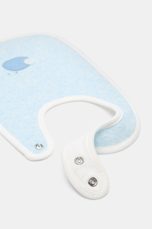 Felt Bunny Bib  Blue Marle  hi-res