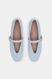 Arlo Ballet Flat  Arctic Blue Suede  hi-res