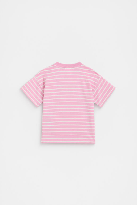 Core Stripe Tee  Candy Pink  hi-res