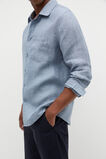 Chambray Linen Shirt  Sailor  hi-res