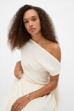 Jersey Drape Top  Coconut Cream  hi-res