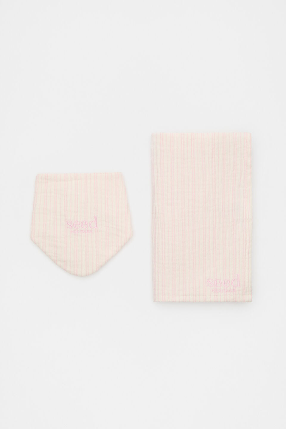 Logo Wrap and Bib Set  Blossom