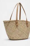 Straw Basket Bag  Caramel  hi-res